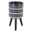 Darnell Large Chevron Planter