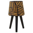 Darnell Natural And Black Planter With Angular Legs