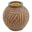 Darnell Round Brown Planter