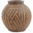 Darnell Round Brown Planter