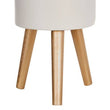 Darnell Small White Planter