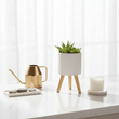 Darnell Small White Planter