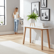 Darnell Small White Planter