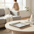 Davino Black And White Tray