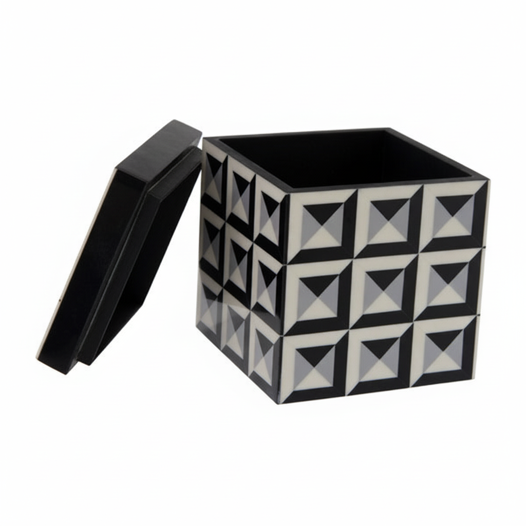Davino Large Square Trinket Box