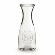 Dayla Clear Glass Embossed Farm Fresh Design 1000Ml Carafe