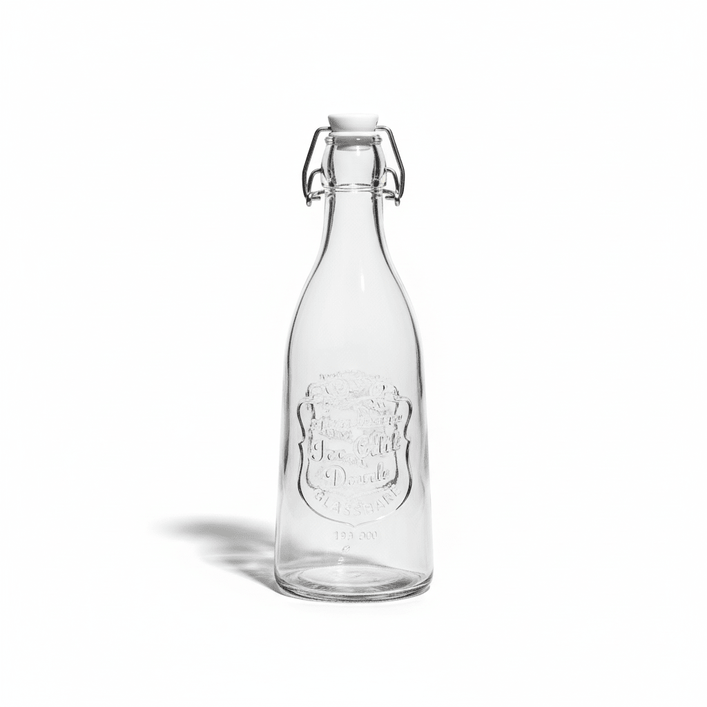 Dayla Glass Bottle With Four Glasses Set