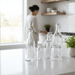 Dayla Glass Bottle With Four Glasses Set