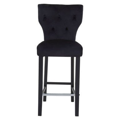 Decatour Black Bar Stool