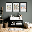 Decor for bathroom styled in a room setting — view 7