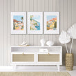 Decorative Pictures For Living Room | Set of 3 Beach Decor Wall art Prints