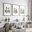 Decorative Wall Hangings for Living Room London Bridge Travel Art wall art | 