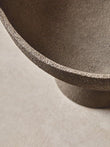 Deriva Small Textured Grey Pedestal Bowl