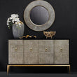 Deruta Grey Shagreen Effect Sideboard