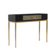Deruta Shagreen Effect One Drawer Console Table