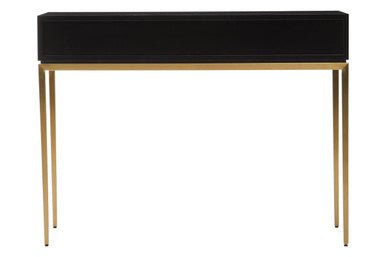 Deruta Shagreen Effect One Drawer Console Table