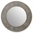Deruta Grey Shagreen Wall Mirror