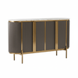 Dervio Four Door Marble Top Sideboard