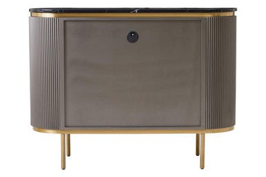 Dervio Two Door Marble Top Sideboard