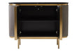 Dervio Two Door Marble Top Sideboard