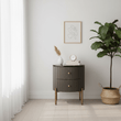 Dervio Two Drawer Marble Top Chest