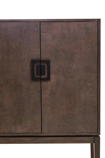 Dimaro Antique Grey Cabinet