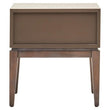 Dimaro One Drawer Antique Grey Side Table