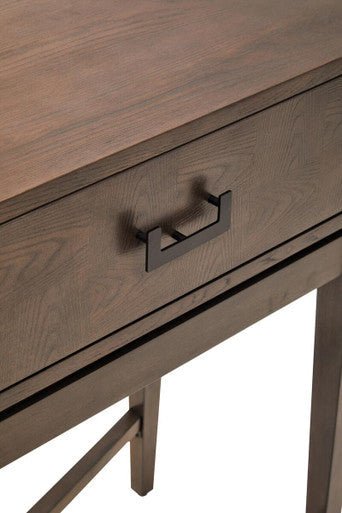 Dimaro Two Drawer Antique Grey Console Table
