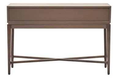 Dimaro Two Drawer Antique Grey Console Table