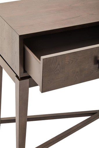 Dimaro Two Drawer Antique Grey Console Table