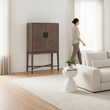 Dimaro Antique Grey Cabinet
