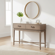 Dimaro Two Drawer Antique Grey Console Table