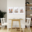 Dining Room Wall Art Canvas 