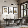 Dining Room Wall Art Decor New York Autumn Ochre Travel wall art | 