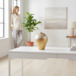 Dion Small Ombre Silver and Gold Finish Vase