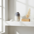 Domo Grey Earthenware Vase