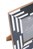 Donato 4In X 6In Black And White Stripe Photo Frame
