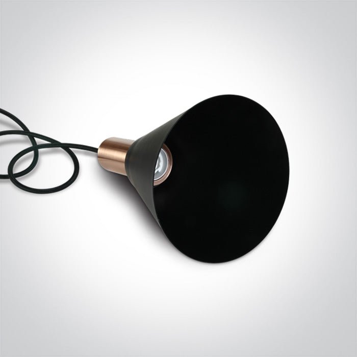 E27 Round Pendants - 63122B - 3x10W E27 pendant.