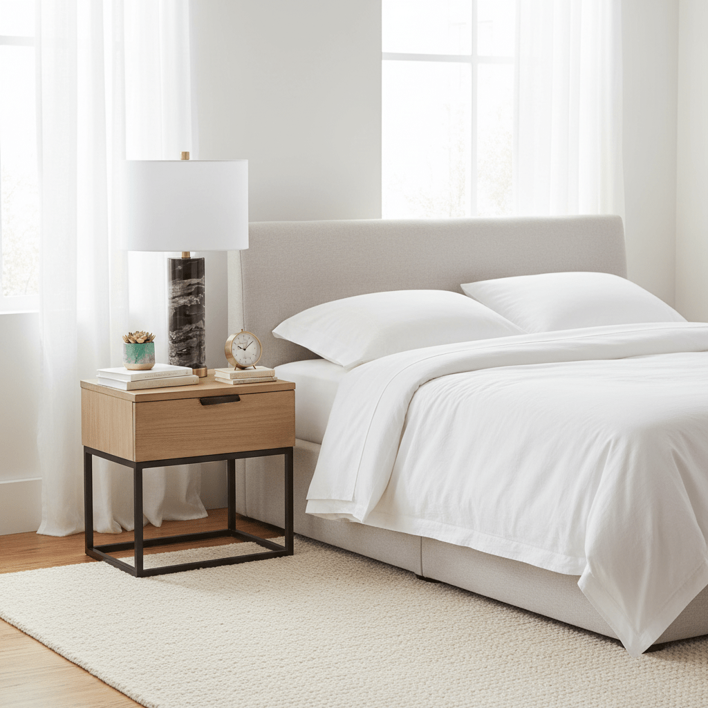 Ebony Table Lamp