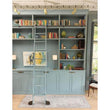 Eco - Washable Grey Rug Bordered Design