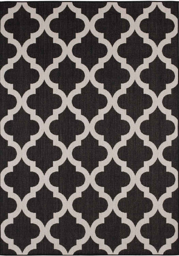 Ecology Outdoor Rug Black | 400B