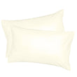 Egyptian Cotton Pillowcases in Cream (2 pack)