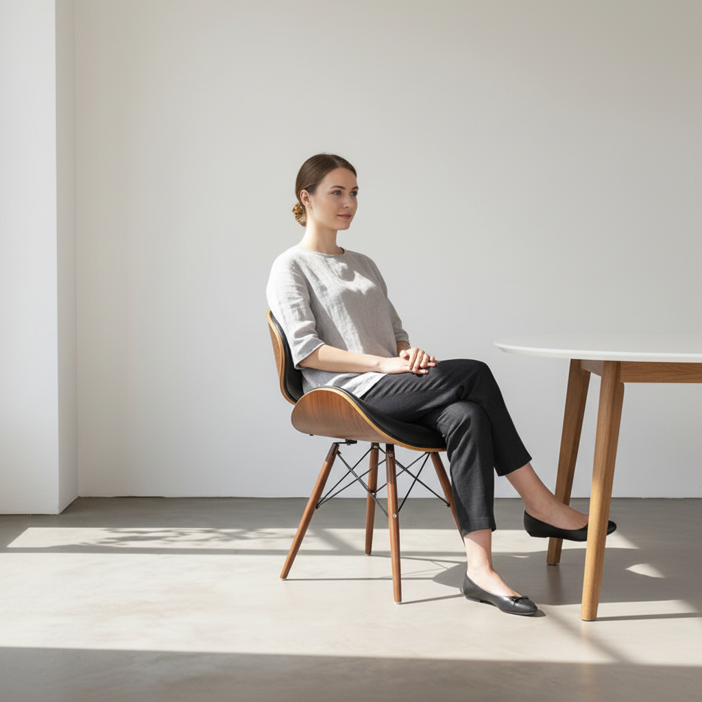 Eiffel Dining Chair, Walnut