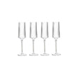 Eldon Set of Four Ribbed Champagne Glasses