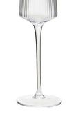 Eldon Set of Four Ribbed Champagne Glasses