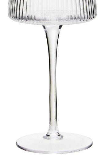 Eldon Set of Four Ribbed Wine Glasses Mob Packaging