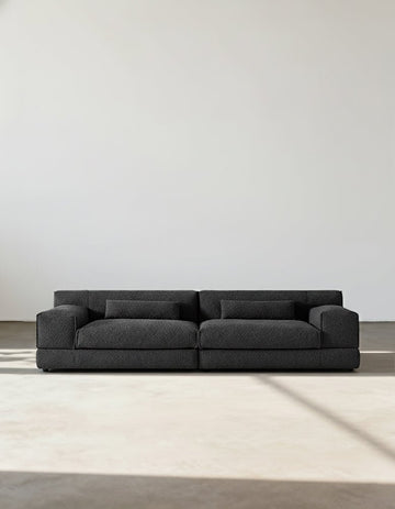 Eliana Two Seater / Three Seater Sofa, Black Or White
