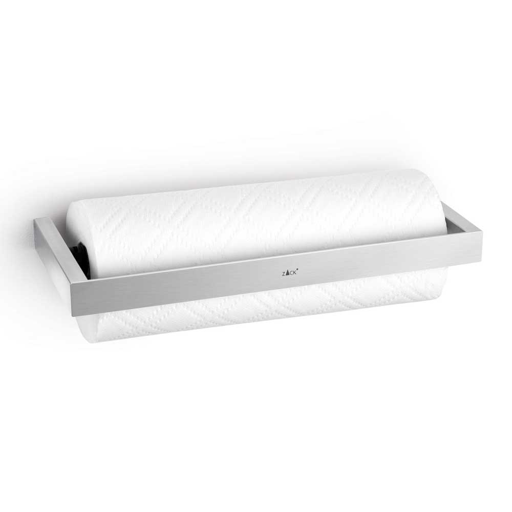 Elios Premium Wall Kitchen Roll Holder - Brushed Stainless Steel Space - Saver