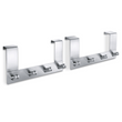 Exit Premium Brushed Stainless Steel Door Hook Rack