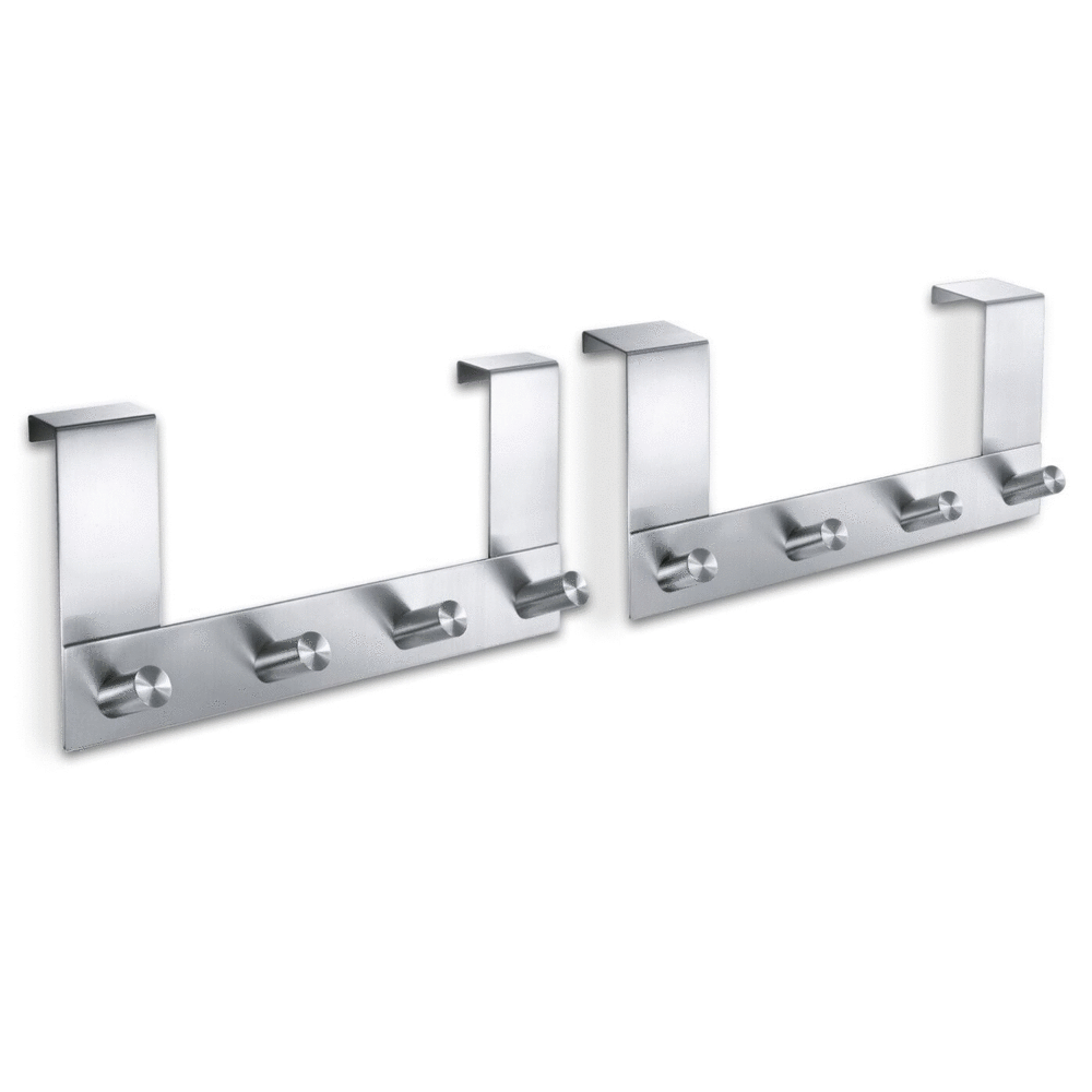 Exit Premium Brushed Stainless Steel Door Hook Rack